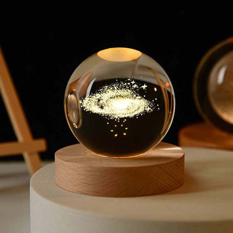 AstroVerse™ - Crystal Ball Glow Lamp